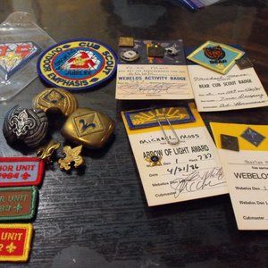 Lot of Boy Scout Memorabilia